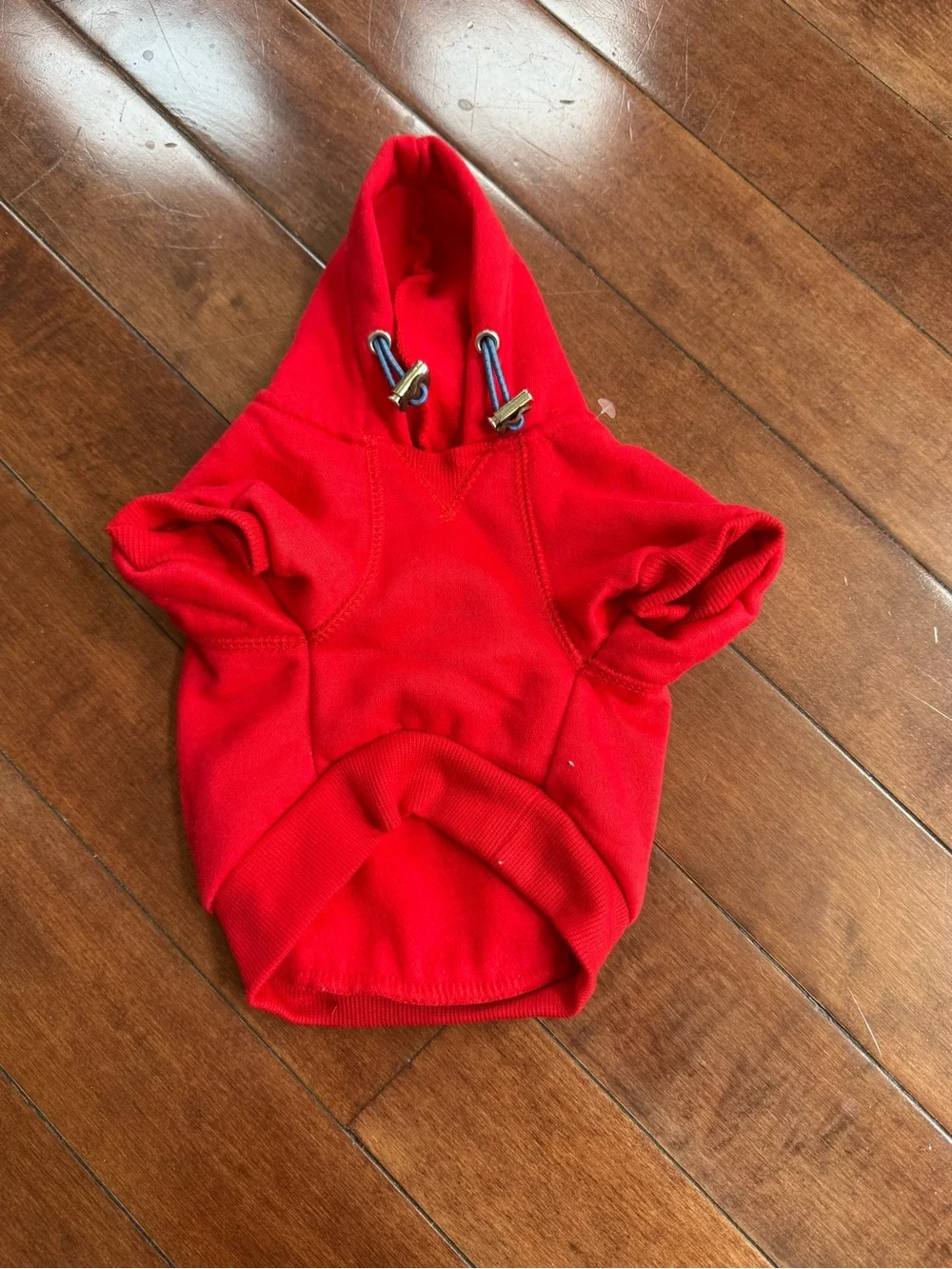 Reddy Red “LOVE” Dog Hoodie Sweatshirt, size XS